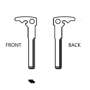 MERCEDES BENZ HU106T / ME-7 EMERGENCY KEY