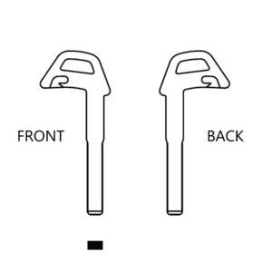 JAGUAR HU101 / FO-24 EMERGENCY KEY