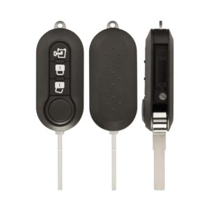 FIAT 3B FLIP KEY REMOTE (LTQF12AM433TX, 2ADFTF12AM433TX)