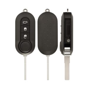 FIAT 3B FLIP KEY REMOTE (LTQF12AM433TX, 2ADFTF12AM433TX)