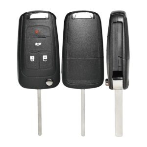 GM 3+1B FLIP KEY REMOTE (KR55WK50073, KR55WK50079, OHT01060512, V2T01060512, V2T01060514, AVL-B01T1AC, AVL-B01T2AC)