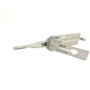 LISHI 2 IN 1 TOOL PICKING & DECORDING KW18 - Image 1