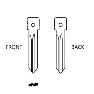 GM B106 / GM-37 MULTI - FUNCTION KEY BLADE  (CAR)
