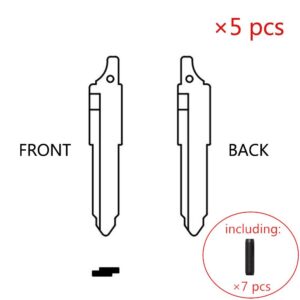 MAZDA MAZ24R / MAZ-11D OEM FLIP KEY BLADE - Image 1