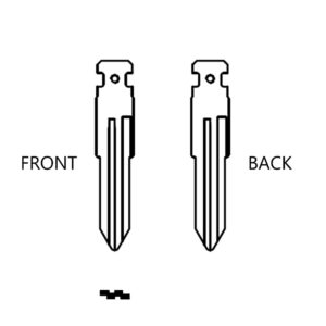 NISSAN NSN11T / DAT-22 OEM FLIP KEY BLADE