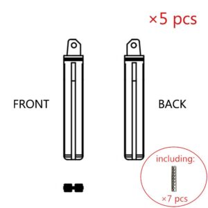 KIA TOY49 / KI-7 OEM FLIP KEY BLADE - Image 1