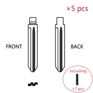 KIA HYN14R / HY-11D OEM FLIP KEY BLADE - Image 1