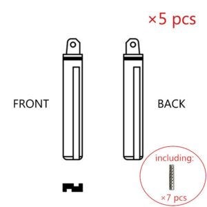 HYUNDAI HYN17R / HY-19 OEM FLIP KEY BLADE - Image 1