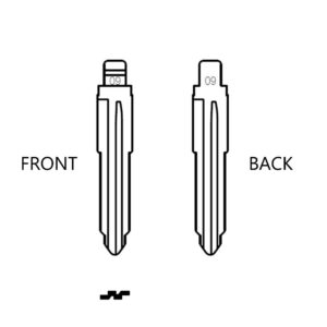 MAZDA MAZ13 / MAZ-7D / MAZ-10D / MAZ-17D FTEC KEY BLADE