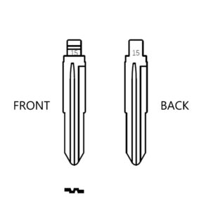 HYUNDAI  /  KIA HYN6 / HYN11 / HY-4 / HY-10 FTEC KEY BLADE