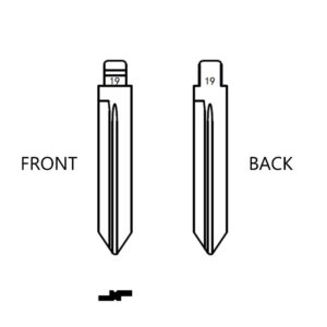 FORD FO38R / FO-15D FTEC KEY BLADE