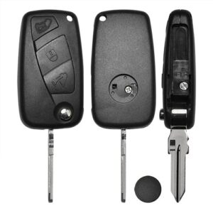FIAT 3 B FLIP REMOTE SHELL (SCREW TYPE)