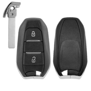 PEUGEOT / CITROEN 2 B SMART REMOTE SHELL (FOR WIDE PCB) - Image 1