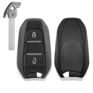 PEUGEOT / CITROEN 2 B SMART REMOTE SHELL (FOR WIDE PCB) - Image 1