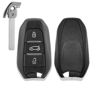 PEUGEOT / CITROEN 3 B SMART REMOTE SHELL (FOR WIDE PCB) - Image 1